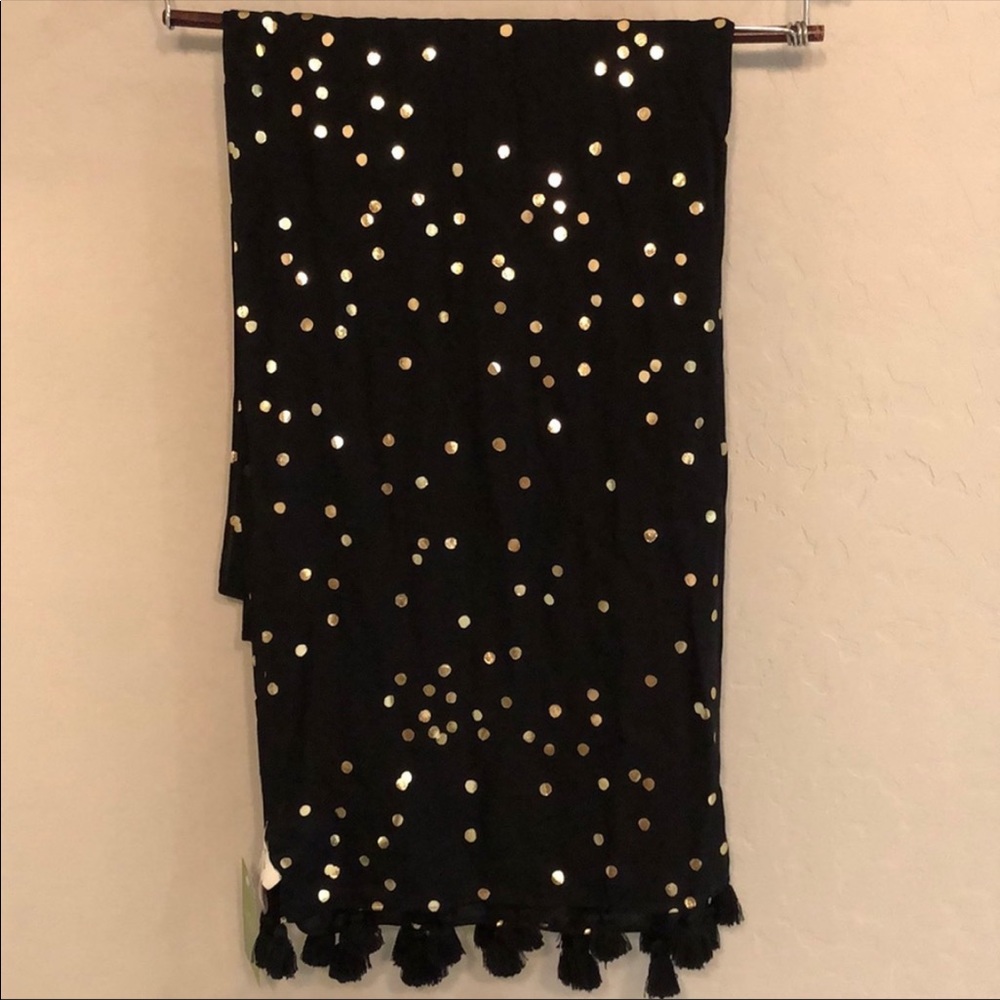 NWT Kate Spade Scarf - Polka Dot
